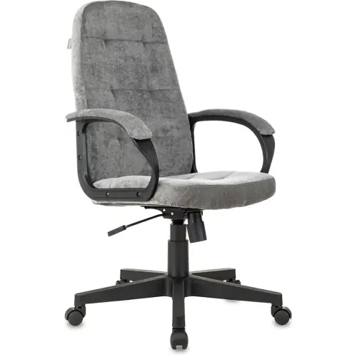 Кресло Бюрократ CH 002 (ткань серая Light-19)