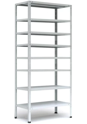 Стеллаж металлический Титан МС-750 3000x1000x800/8