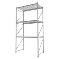Стеллаж СФМ 4000х1250х800 (3 яруса с настилом) RAL
